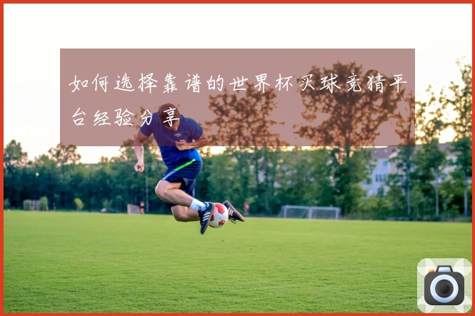 如何选择靠谱的世界杯买球竞猜平台经验分享